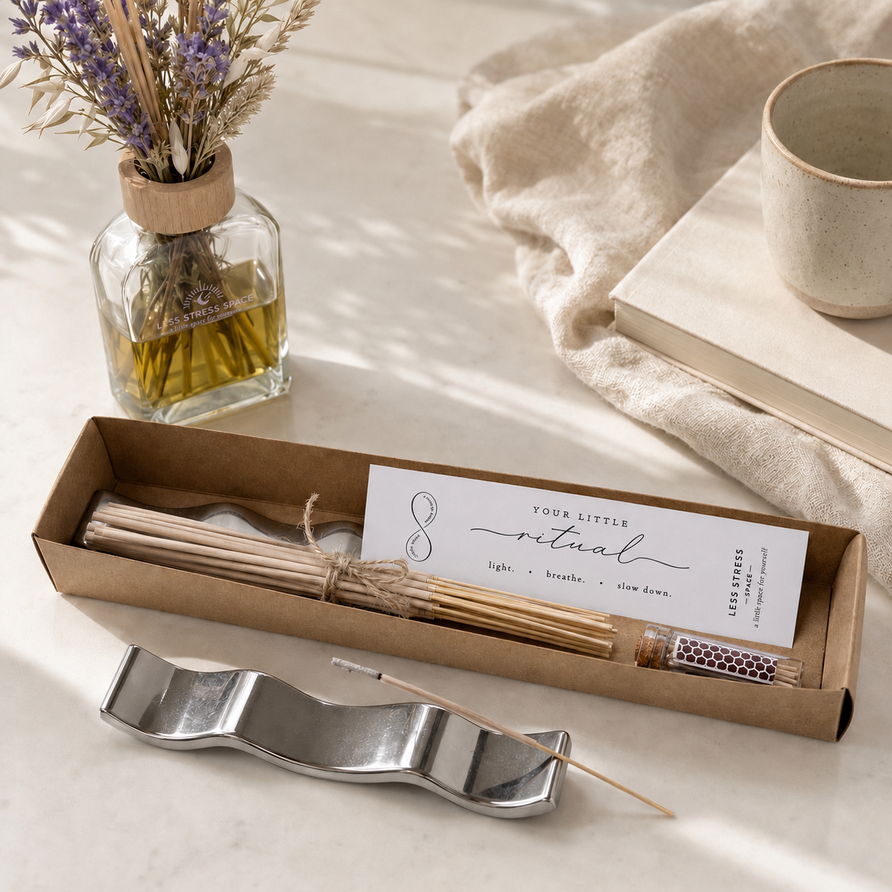 Incense Ritual Set for Comfort & Calm