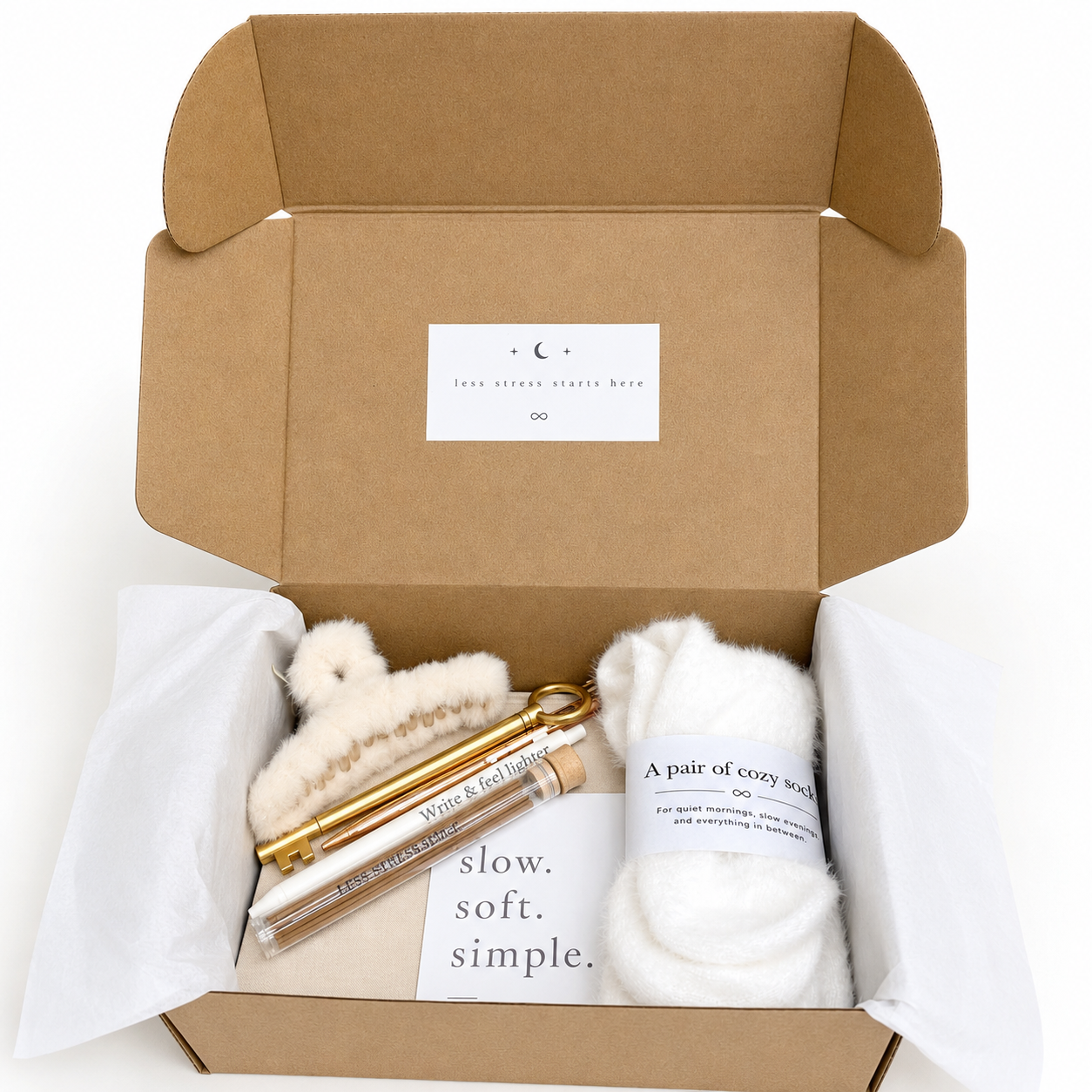Self-Care Journal Gift Set for Calm & Reflection