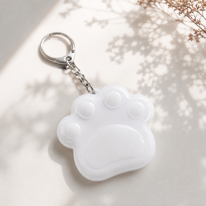 Light-Up Paw Keychain