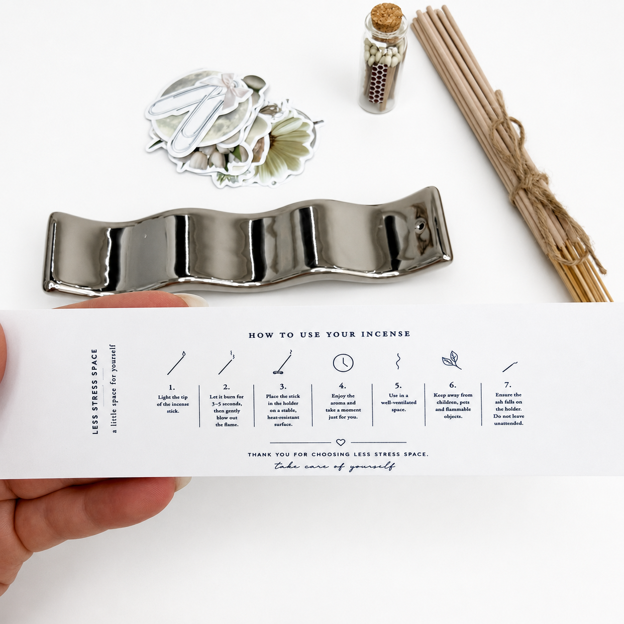 Incense Ritual Set for Comfort & Calm