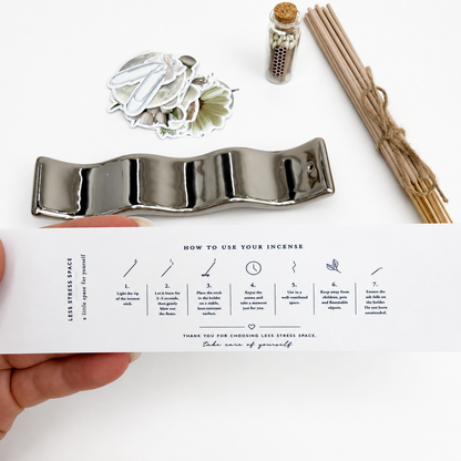 Incense Ritual Set for Comfort & Calm