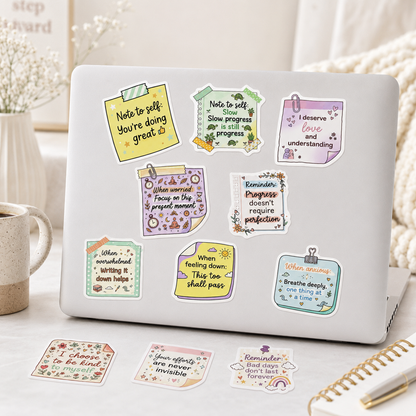 Words to Hold On To |  Motivational Sticker Collection
