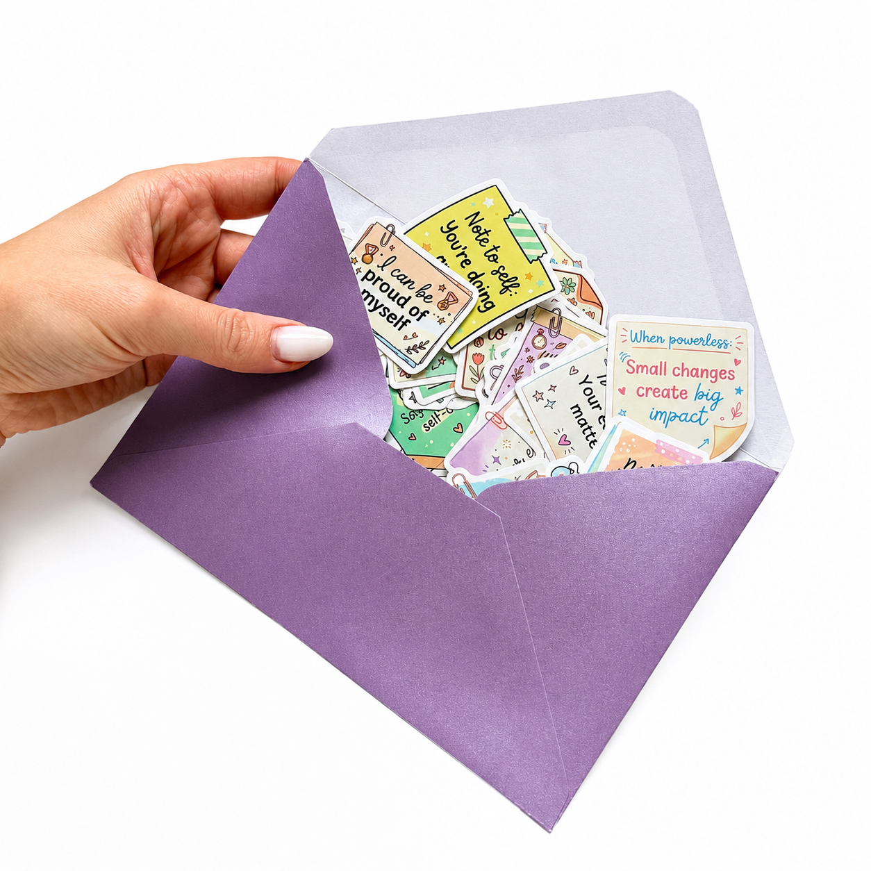 Words to Hold On To |  Motivational Sticker Collection