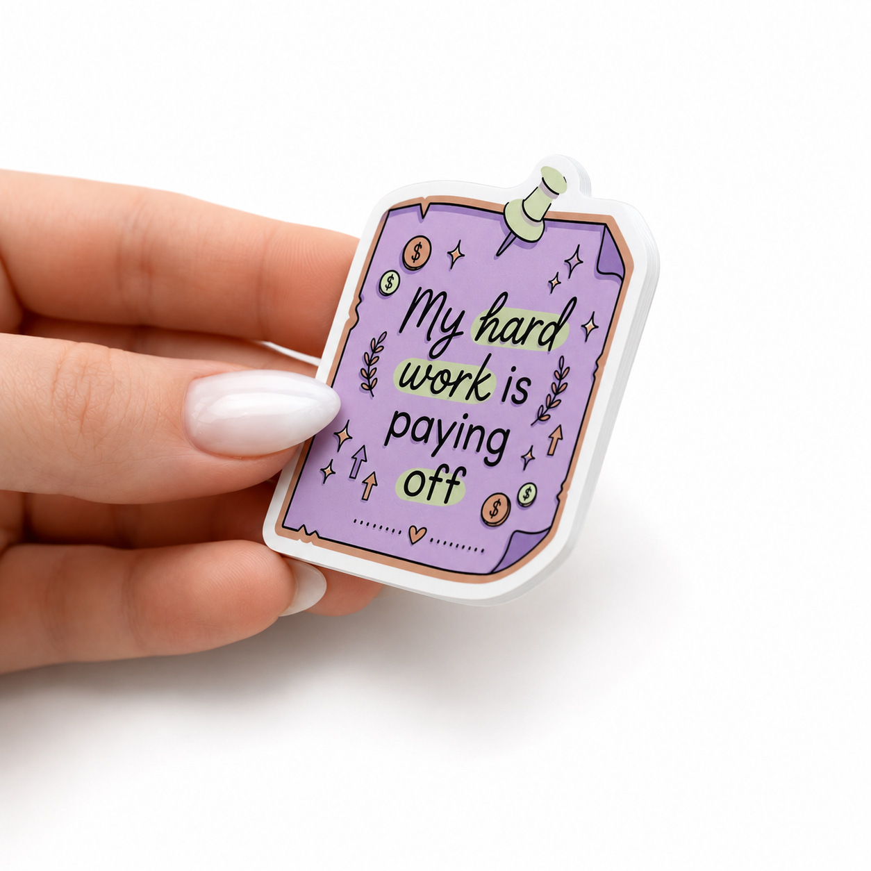 Words to Hold On To |  Motivational Sticker Collection